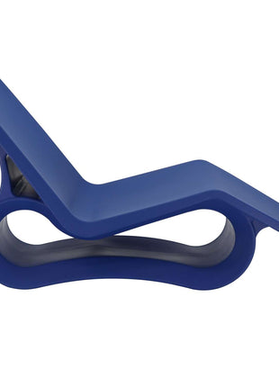 Tramontina Octo Polyethylene Sun Lounger (Blue Mariner) - Tramontina Store UK