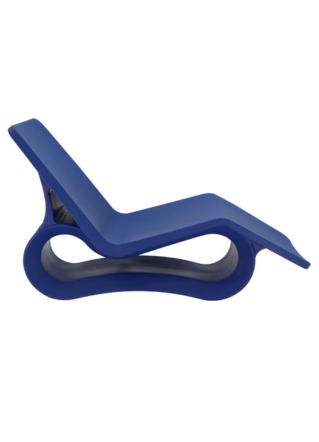 Tramontina Octo Polyethylene Sun Lounger (Blue Mariner) - Tramontina Store UK