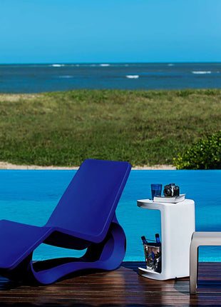 Tramontina Octo Polyethylene Sun Lounger (Blue Mariner) - Tramontina Store UK