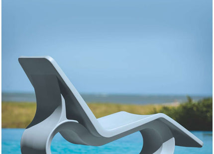 Tramontina Octo Polyethylene Sun Lounger (Light Blue)