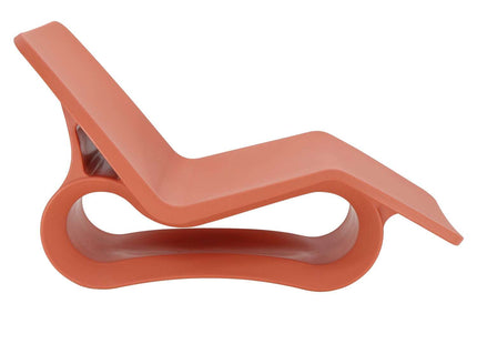 Tramontina Octo Polyethylene Sun Lounger (Orange)