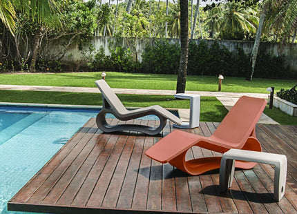 Tramontina Octo Polyethylene Sun Lounger (Grey)
