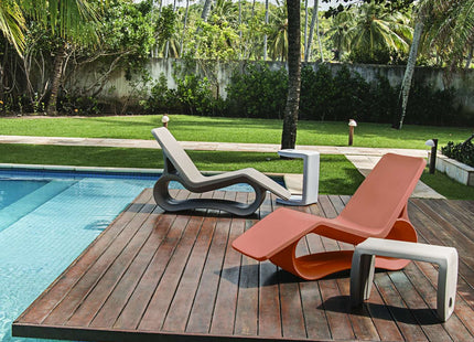 Tramontina Octo Polyethylene Sun Lounger (Grey)