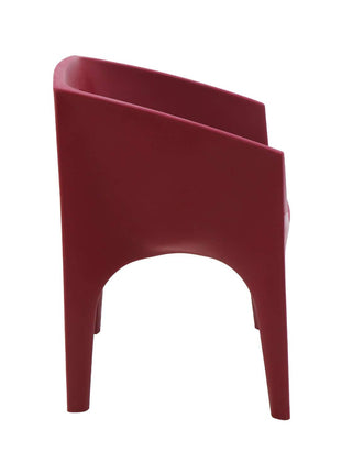 Tramontina Paco Polyethylene Lounge Chair (Burgundy) - Tramontina Store UK