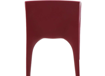 Tramontina Paco Polyethylene Lounge Chair (Burgundy)