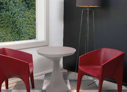 Tramontina Paco Polyethylene Lounge Chair (Burgundy)