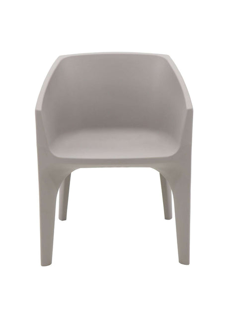 Tramontina Paco Polyethylene Lounge Chair (Grey) - Tramontina Store UK