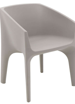 Tramontina Paco Polyethylene Lounge Chair (Grey) - Tramontina Store UK