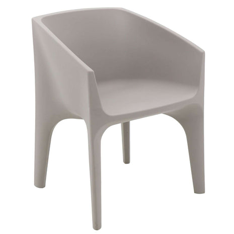 Tramontina Paco Polyethylene Lounge Chair (Grey) - Tramontina Store UK