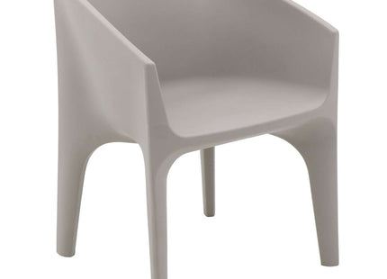 Tramontina Paco Polyethylene Lounge Chair (Grey)
