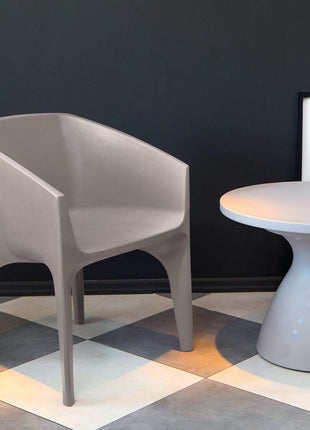 Tramontina Paco Polyethylene Lounge Chair (Grey) - Tramontina Store UK