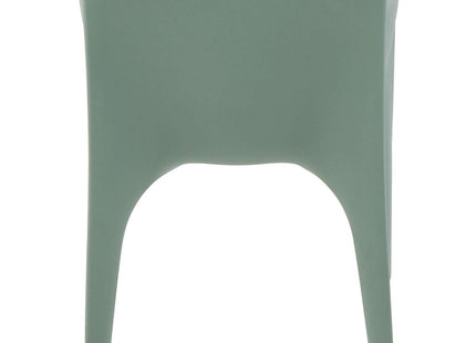 Paco Polyethylene Lounge Chair (Sage Green)