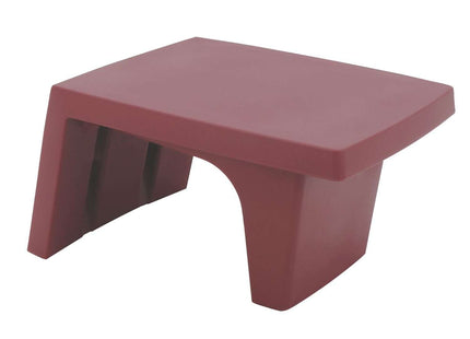 Berta Polyethylene Coffee Table (Burgundy)