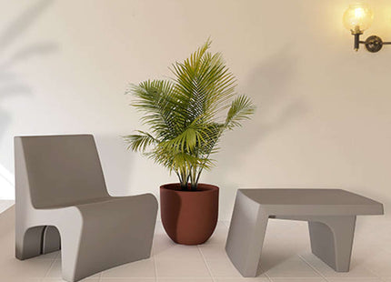 Tramontina Berta Polyethylene Coffee Table (Grey)