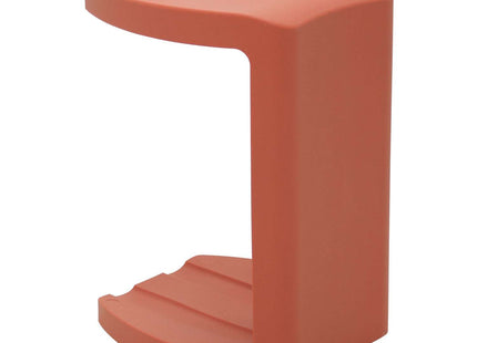 Tramontina Vira Polyethylene Side Table/Stool (Orange)