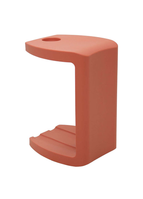 Tramontina Vira Polyethylene Side Table/Stool (Orange) - Tramontina Store UK