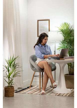 Tramontina Salut Polyethylene Coffee Table (Grey) - Tramontina Store UK