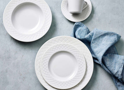 Tramontina Ingrid 12 Pcs. Fine Porcelain Plate Set