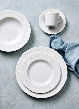 Tramontina Ingrid 12 Pcs. Fine Porcelain Plate Set - Tramontina Store UK
