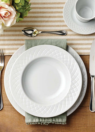 Tramontina Ingrid 12 Pcs. Fine Porcelain Plate Set - Tramontina Store UK
