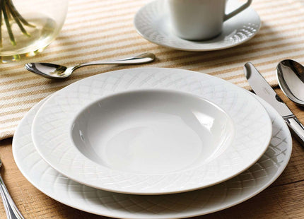 Tramontina Ingrid 12 Pcs. Fine Porcelain Plate Set