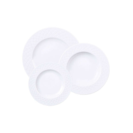 Tramontina Ingrid 18 Pcs. Fine Porcelain Plate Set - Tramontina Store UK