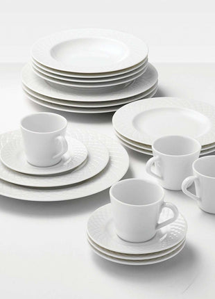 Tramontina Ingrid 20 Pcs. Fine Porcelain Dinner Set - Tramontina Store UK