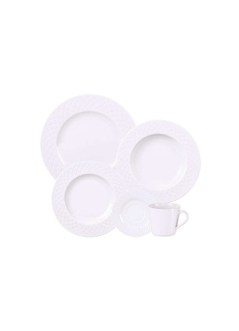 Tramontina Ingrid 20 Pcs. Fine Porcelain Dinner Set - Tramontina Store UK