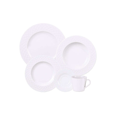 Tramontina Ingrid 20 Pcs. Fine Porcelain Dinner Set - Tramontina Store UK