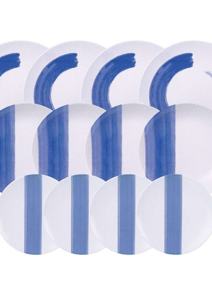 Tramontina Soho 12 Pcs. Fine Porcelain Plate Set - Tramontina Store UK