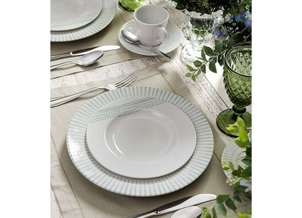 Tramontina Monocroma 12 Pcs. Fine Porcelain Plate Set
