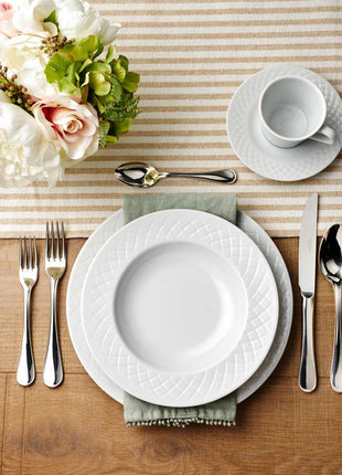 Tramontina Ingrid 6 Pcs. Fine Porcelain Dinner Plate Set 27 cm - Tramontina Store UK