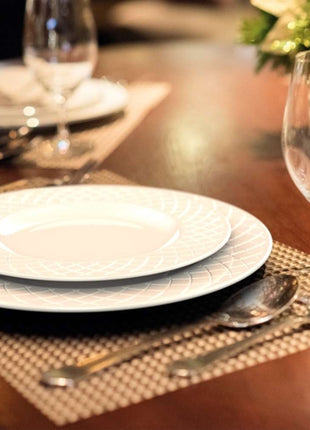 Tramontina Ingrid 6 Pcs. Fine Porcelain Side Plate Set 21 cm - Tramontina Store UK