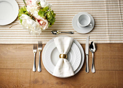 Tramontina Ingrid 6 Pcs. Fine Porcelain Deep Plate Set 23 cm