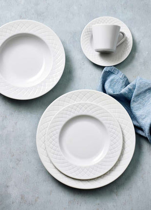 Tramontina Ingrid 6 Pcs. Fine Porcelain Deep Plate Set 23 cm - Tramontina Store UK