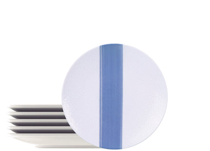 Tramontina Soho 6 Pcs. Fine Porcelain Side Plate Set 21 cm