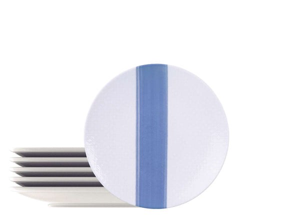 Tramontina Soho 6 Pcs. Fine Porcelain Side Plate Set 21 cm - Tramontina Store UK