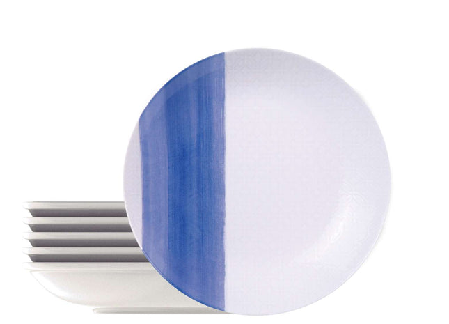 Tramontina Soho 6 Pcs. Fine Porcelain Deep Plate Set 22 cm