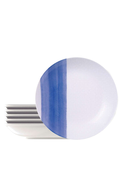Tramontina Soho 6 Pcs. Fine Porcelain Deep Plate Set 22 cm - Tramontina Store UK