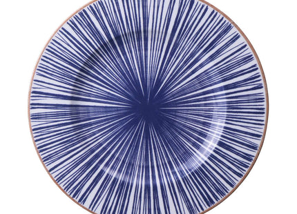 Tramontina Abstratta 6 Pcs. Fine Porcelain Dinner Plate Set 28 cm
