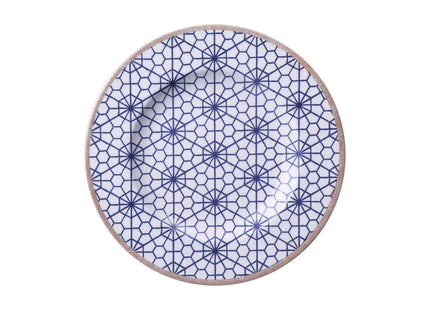 Tramontina Abstratta 6 Pcs. Fine Porcelain Side Plate Set 21 cm