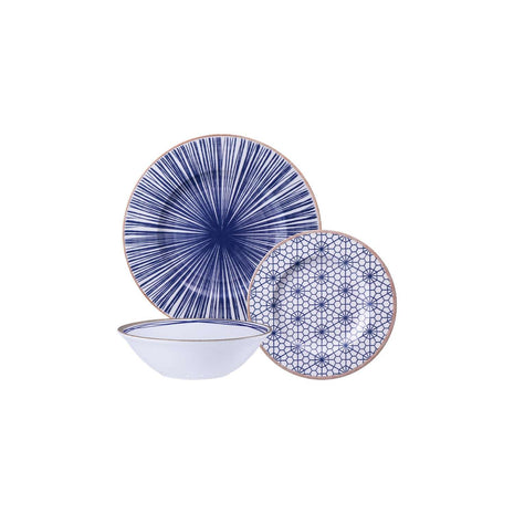 Tramontina Abstratta 12 Pcs. Fine Porcelain Dinner Set - Tramontina Store UK