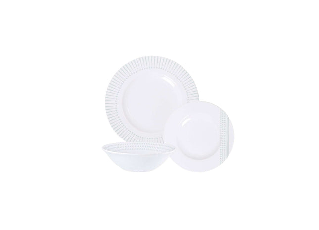 Tramontina Monocroma 12 Pcs. Fine Porcelain Dinner Set