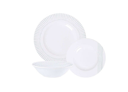 Tramontina Monocroma 12 Pcs. Fine Porcelain Dinner Set