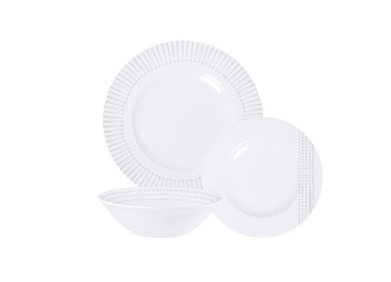 Tramontina Monocroma 12 Pcs. Fine Porcelain Dinner Set