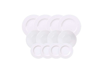 Tramontina Ingrid 12 Pcs. Fine Porcelain Dinner Set