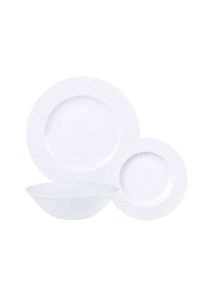 Tramontina Ingrid 12 Pcs. Fine Porcelain Dinner Set - Tramontina Store UK