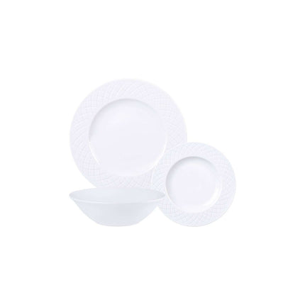Tramontina Ingrid 12 Pcs. Fine Porcelain Dinner Set - Tramontina Store UK