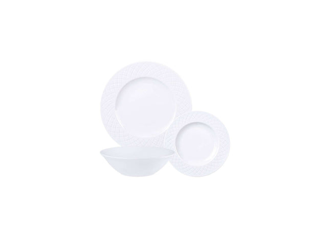 Tramontina Ingrid 12 Pcs. Fine Porcelain Dinner Set