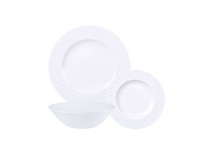 Tramontina Ingrid 12 Pcs. Fine Porcelain Dinner Set